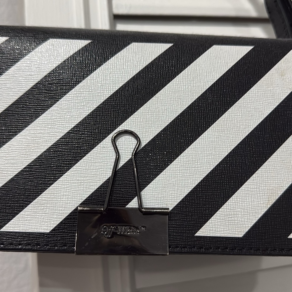 Off White Diagonal Crossbody bag - image 5